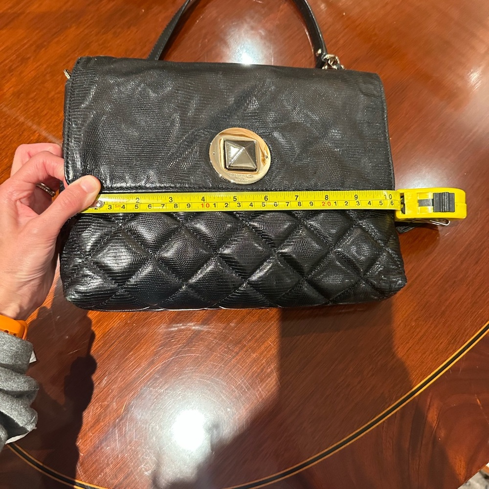 Rare lizard embossed EUC Kate Spade quilted crossbody bag - Picture 5 of 8